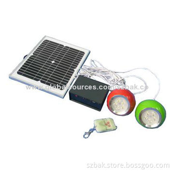 Portable Solar Power System, Li-battery Capacity of 12V/4.4Ah, 10W (Mono/Poly) Solar Panel